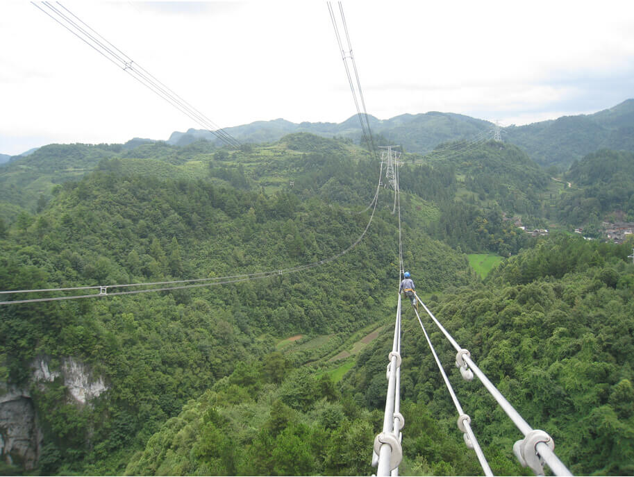 輸電線路弧垂監測